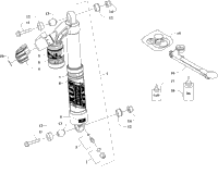 Front Suspension Shock Absorber Assembly