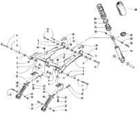 Rear Suspension Front Arm Assembly
