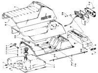 Gas Tank, Seat, And Taillight Assemblies