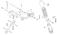 Rear Suspension Front Arm Assembly