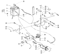 Battery, Solenoid, And Cables