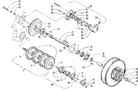 Drive Train Shafts And Brake Assemblies