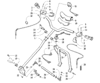 Steering Post And Tie Rod Assembly