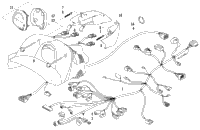 Headlight, Instruments, And Wiring Assemblies