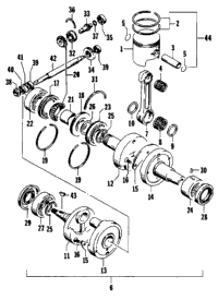 Piston And Crankshaft