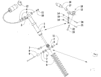 Shock Absorber And Sway Bar Assembly