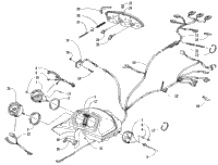 Headlight, Instruments, And Wiring Assemblies