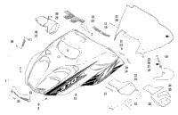 Hood And Windshield Assembly