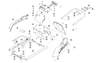 Rear Bumper, Hitch, Rack Rail, Snowflap, And Taillight Assembly
