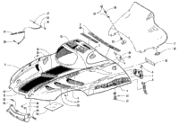 Hood And Windshield Assembly