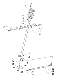 Steering Post Assembly
