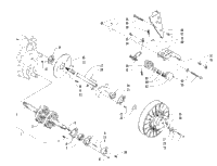Drive Train Shafts And Brake Assemblies