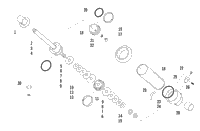 Rear Suspension Front Arm Shock Absorber