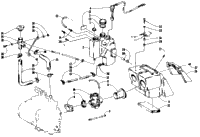Oil/Water Tank, Carburetor, And Silencer Assemblies