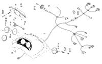 Headlight, Instruments, And Wiring Assemblies