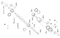 Rear Suspension Rear Arm Shock Absorber