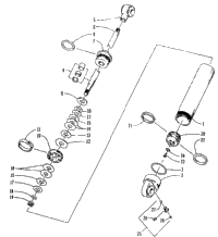 Rear Suspension Rear Arm Shock Absorber