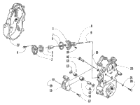 Dropcase Chain Tension Assembly