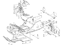 Front Frame And Footrest Assembly