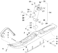 Ski And Spindle Assembly