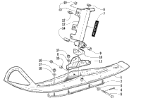 Ski And Spindle Assembly