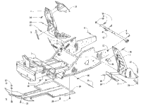 Front Frame And Footrest Assembly
