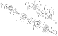 Drive Train Shaft And Brake Assemblies