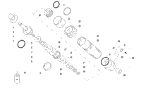 Rear Suspension Front Arm Shock Absorber