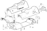 Gas Tank And Seat Assembly
