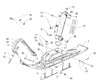 Ski And Spindle Assembly