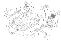 Front Frame And Footrest Assembly