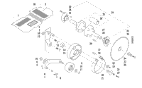 Drive Train Shaft And Brake Assemblies