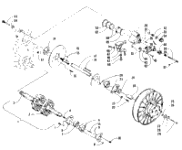 Drive Train Shafts And Brake Assemblies