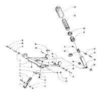 Rear Suspension/Front Arm Assembly