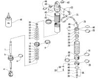 Rear Suspension Front Arm Shock Absorber