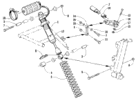 Shock Absorber And Sway Bar Assembly