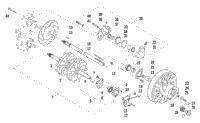 Drive Train Shafts And Brake Assemblies