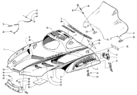 Hood And Windshield Assembly