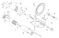 Flex-Drive Starter Motor Assembly