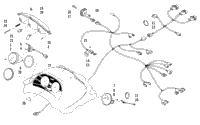Headlight, Instruments, And Wiring Assemblies