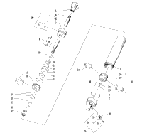 Rear Suspension Rear Arm Shock Absorber