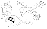 Headlight, Instruments, And Wiring Assemblies