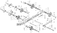 Idler Wheel And Axle Assemblies