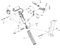 Shock Absorber And Sway Bar Assembly (Le-C)