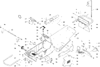 Chassis, Footrest, And Rear Bumper Assembly
