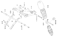 Rear Suspension Front Arm Assembly