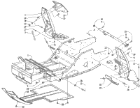 Front Frame And Footrest Assembly
