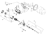 Electric Start - Starter Motor Assembly