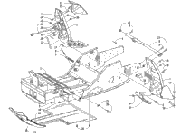 Front Frame And Footrest Assembly