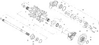 Drive Train Shafts And Brake Assemblies